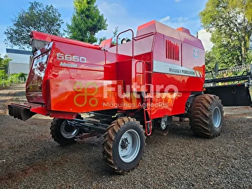 COLHEITADEIRA MASSEY FERGUSON 5650 ADVANCED ANO 2008