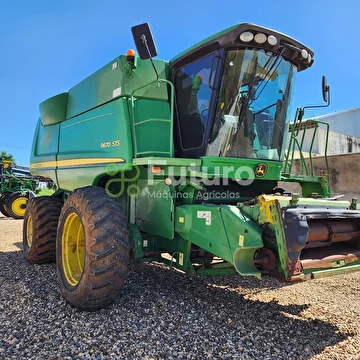 COLHEITADEIRA JOHN DEERE STS 9670 ANO 2011