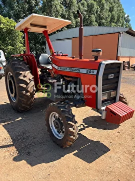 TRATOR MASSEY FERGUSON 290 ANO 1987