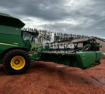 COLHEITADEIRA JOHN DEERE S680 ANO 2014