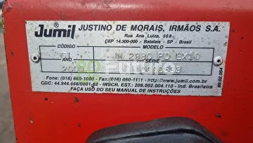 PLANTADEIRA JUMIL 2980 PD ANO 2000