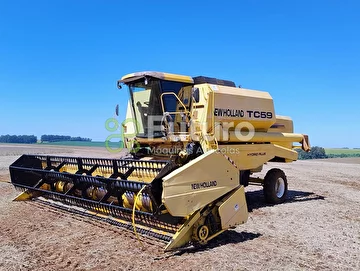 COLHEITADEIRA NEW HOLLAND TC 59 ANO 2003