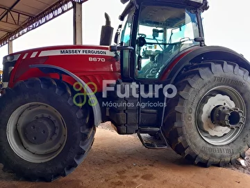 TRATOR MASSEY FERGUSON 8670 ANO 2013