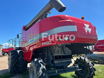 COLHEITADEIRA MASSEY FERGUSON 6690 ANO 2016