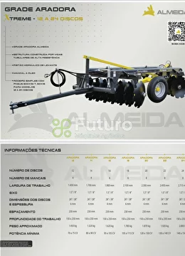 IMPLEMENTOS ALMEIDA XTREME ANO 2023