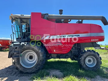 COLHEITADEIRA MASSEY FERGUSON 6690 ANO 2016